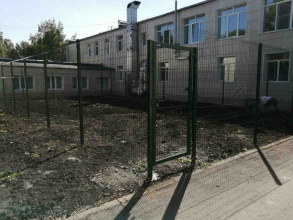 3D заборы для школы 15 метров фото в Троицке