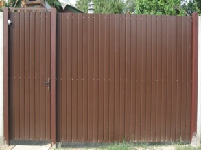 Калитка - пример 3 фото цена под ключ