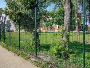 3D заборы для школы 90 метров фото в Троицке