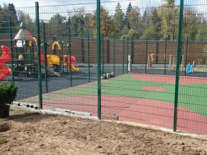 Забор на детскую площадку 50 метров фото в Троицке
