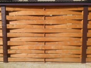 Деревянный забор плетёнка 12 метров фото в Троицке